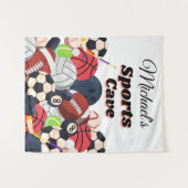 GEPERSONALISEERDE SPORTGROT TAPIJT VOOR ELKE KAMER WANDKLEED (Voorkant (horizontaal))