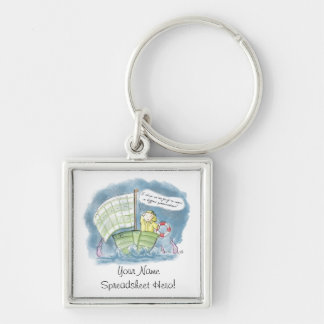 Gepersonaliseerde spreadsheet Hero! Sleutelhanger