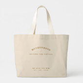 Gepersonaliseerde Spreuken 31 Canvas tas Moederdag (Achterkant)