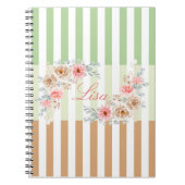 Gepersonaliseerde Spring Meadow Notitieboek (Voorkant)