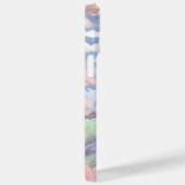 Gepersonaliseerde Sprookjeskasteel Pastel Waterver Case-Mate iPhone Case (Achterkant / Rechts)