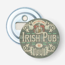 Gepersonaliseerde St Patrick's Day Ierse pub Grapp