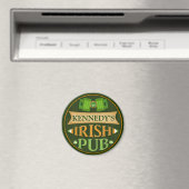 Gepersonaliseerde St. Patrick's Day Irish Pub Magn Magneet (Insitu (Vaatwasser))