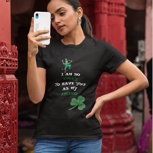 Gepersonaliseerde St. Patrick's Day Vrouwen Basic  T-shirt