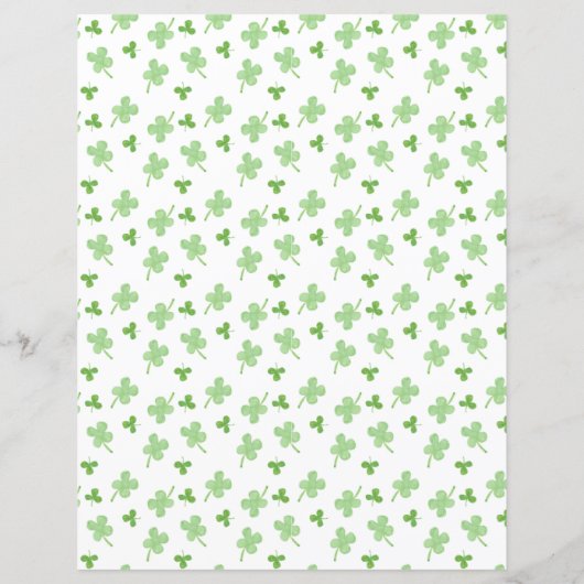 Gepersonaliseerde St Patrick's kabouter brief (Achterkant)