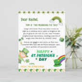 Gepersonaliseerde St Patrick's kabouter brief (Staand voorkant)