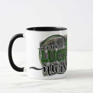 Gepersonaliseerde St. Patty's Day One Lucky Nurse Mok