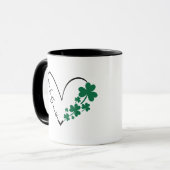 Gepersonaliseerde St. Patty's Day Verpleegkundige  Mok (Voorkant links)