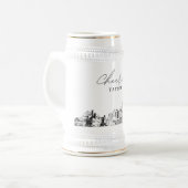 Gepersonaliseerde St. Paul Gift Skyline Beer Stein Bierpul (Voorkant links)