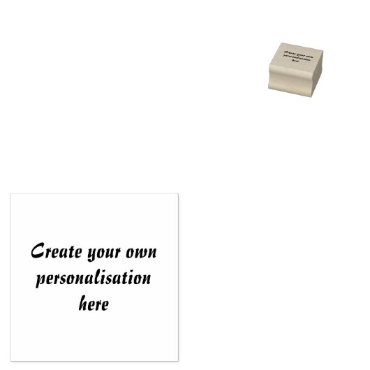 Gepersonaliseerde stamper rubberstempel (Gestempeld)