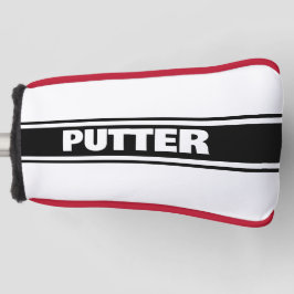 Gepersonaliseerde Standaard Putter Head Hoesje Golfheadcover