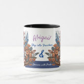 Gepersonaliseerde Stap In Vrijheid Cowboy Boots Mok (Midden)