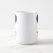 Gepersonaliseerde Star Map Kaart: Vier uw speciale Koffiemok (Center)