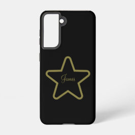 Gepersonaliseerde Star Phone Case Samsung Galaxy Hoesje