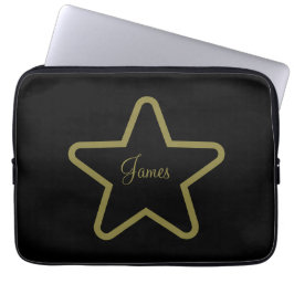Gepersonaliseerde Star Tablet Hoesje Laptop Sleeve