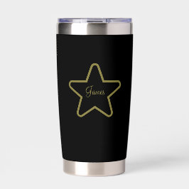 Gepersonaliseerde Star Thermal Tumbler Geïsoleerde Drinkbeker