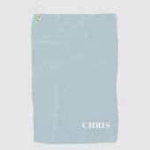 Gepersonaliseerde Starlight Blue Golf Handdoek (Voorkant)
