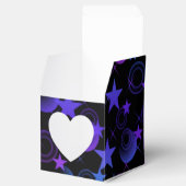Gepersonaliseerde Stars 'n Stuff Patroon Hart Bedankdoosjes (Geopend)