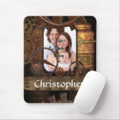 Gepersonaliseerde steampunk machines muismat (Met muis)