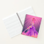 Gepersonaliseerde Steampunk Prom Queen Notitieboek (Binnen)