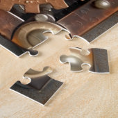 Gepersonaliseerde Steampunk Romantische Foto Legpuzzel (Zijkant)