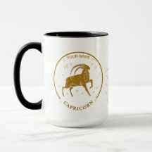 Gepersonaliseerde Steenbok Zodiac 15 oz
