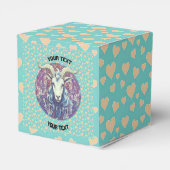 GEPERSONALISEERDE Steenbok ZODIAC TEKEN TAS Bedankdoosjes (Achterkant)