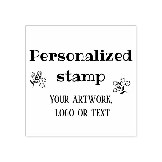 Gepersonaliseerde stempel, aangepaste stempel, gep rubberstempel (Afrduk)