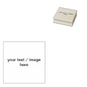 Gepersonaliseerde stempel & inktpad (Gestempeld)