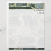 Gepersonaliseerde stenen muur met retouradres custom briefhoofd (Voorkant / Achterkant)