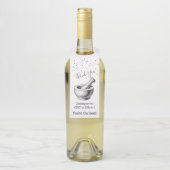 Gepersonaliseerde ster Dank u Hanger Label Apothee (Op fles)