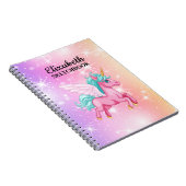 Gepersonaliseerde sterren Sketchbook Notitieboek (Rechterzijde)