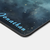 Gepersonaliseerde Sterrennacht Landscape Desk Mat (Hoek)