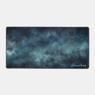 Gepersonaliseerde Sterrennacht Landscape Desk Mat