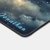 Gepersonaliseerde Sterrennacht Landscape Desk Mat (Hoek)