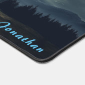Gepersonaliseerde Sterrennacht Landscape Desk Mat (Hoek)