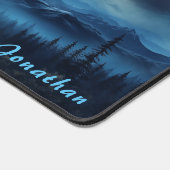 Gepersonaliseerde Sterrennacht Landscape Desk Mat (Hoek)
