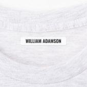Gepersonaliseerde Stick On Name Labels voor kledin (Aangebracht)