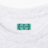 Gepersonaliseerde stick op naamlabels voor kleding labels (Aangebracht)