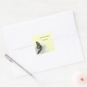 Gepersonaliseerde Sticker Boekplaat Butterfly (Envelop)