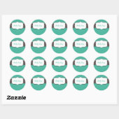 GEPERSONALISEERDE STICKER SEALS :: schattigheid 3 (Vel)