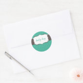 GEPERSONALISEERDE STICKER SEALS :: schattigheid 3 (Envelop)