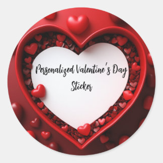 Gepersonaliseerde Sticker voor Valentijn