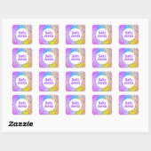 Gepersonaliseerde stickers (Vel)