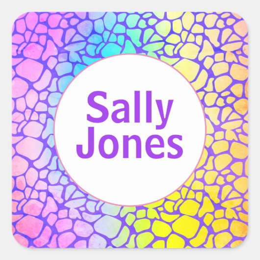 Gepersonaliseerde stickers (Voorkant)