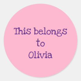 Gepersonaliseerde Stickers