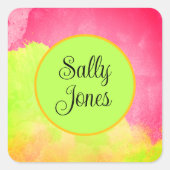 Gepersonaliseerde stickers (Voorkant)