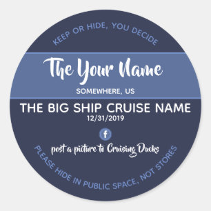 Gepersonaliseerde Stickers voor Cruising Eenden