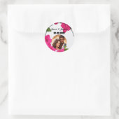 Gepersonaliseerde Stickers voor dank (Tas)