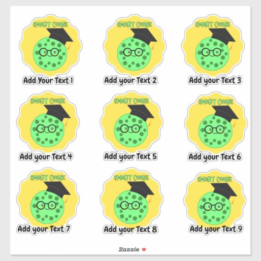 Gepersonaliseerde Stickers voor het belonen van Sm (Vel)